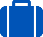 Icon image of blue suitcase